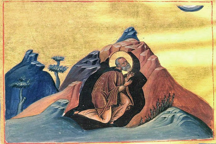 Sfântul Cuvios Pavel cel Simplu (Secolul al IV-lea)  - foto preluat de pe doxologia.ro
