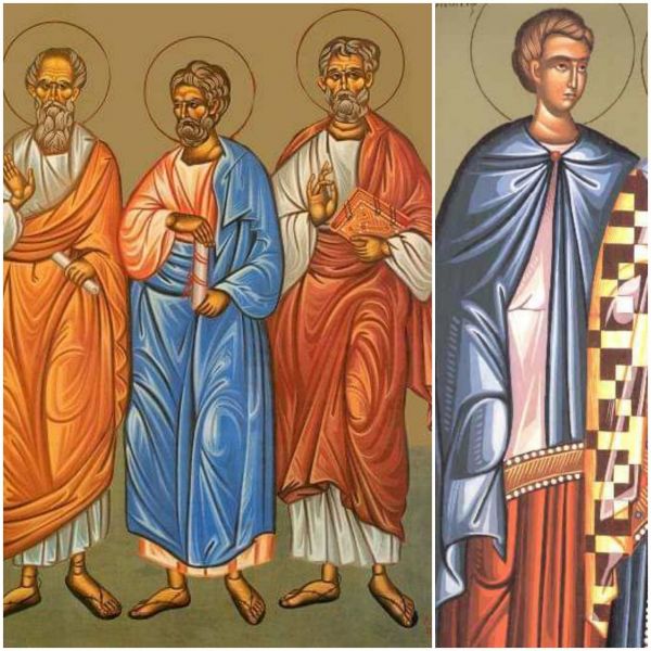 Sf. Ap. Aristarh, Pud şi Trofim; Sf. Mc. Crescent