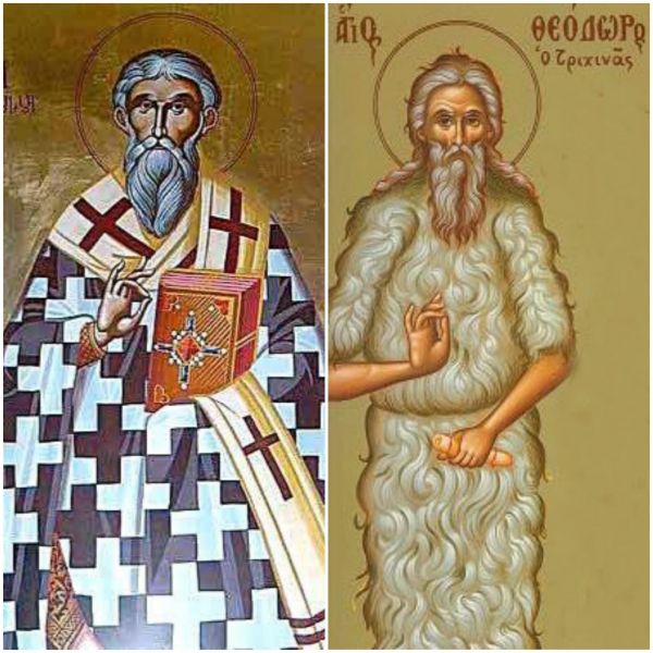 Sf. Ier. Teotim, episcopul Tomisului; Sf. Cuv. Teodor Trihina
