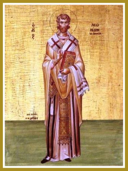 Sfântul Ierarh Leonid, episcopul Atenei - foto preluat de pe commons.wikimedia.org