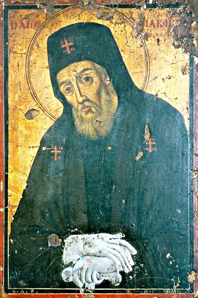 Sfântul Macarie Notara, episcopul Corintului (1731-1805) - foto preluat de pe ro.orthodoxwiki.org