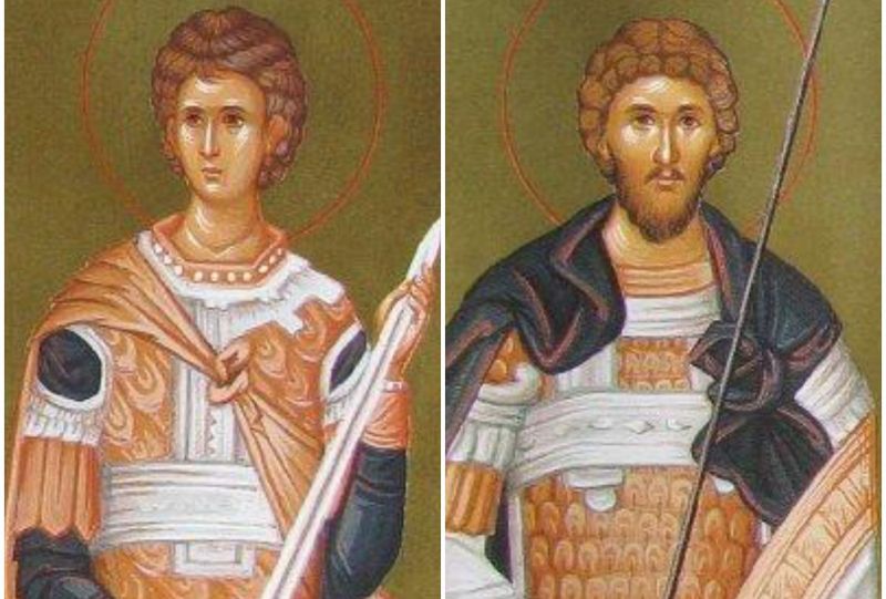 Sfinții Mucenici Pasicrat și Valentin din Durostorum (Secolele III - IV d. Hr) - foto preluate de pe doxologia.ro