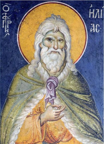 Sfântul și slăvitul Proroc Ilie Tesviteanul (c. 900 - 850 î.Hr.) - foto preluat de pe doxologia.ro