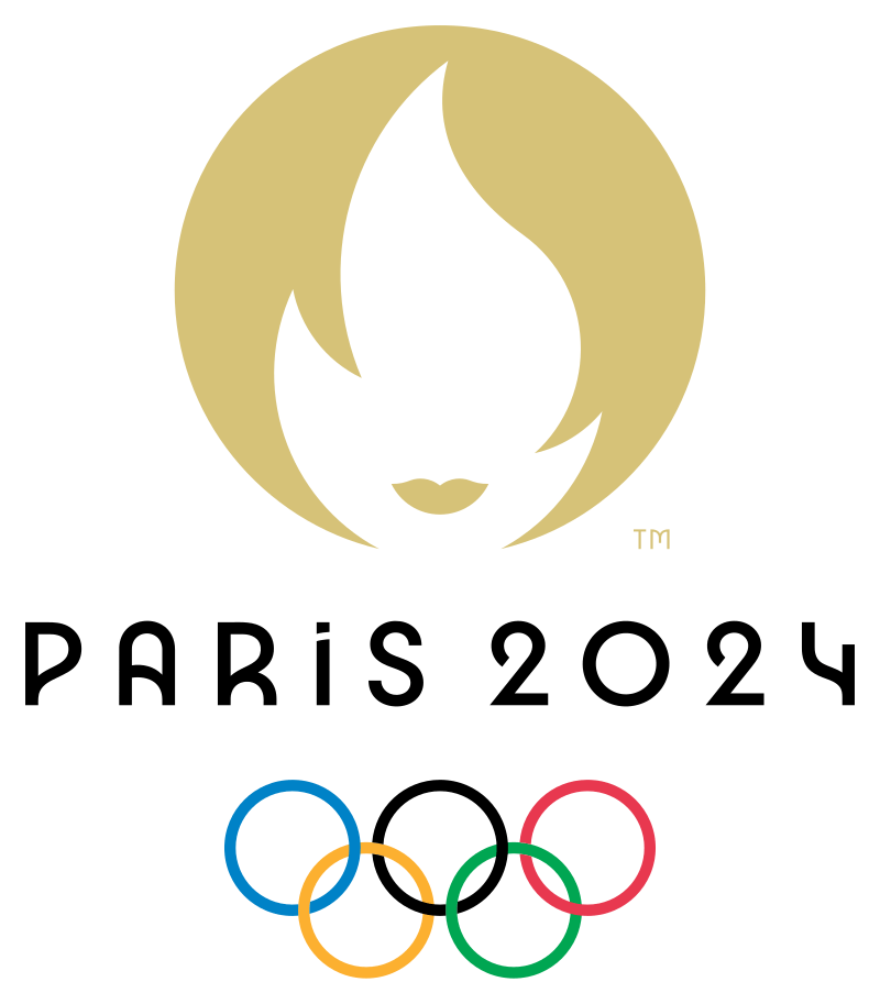 Emblema Jocurilor Olimpice de vară din 2024 - foto preluat de pe en.wikipedia.org