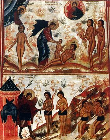 Izgonirea lui Adam din Rai - foto preluat de pe doxologia.ro