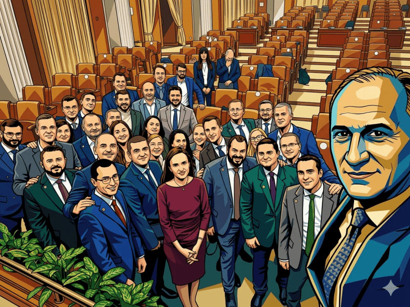 Sinteză vizuală realizată de Gemini AI pentru Uniți Schimbăm 2026.